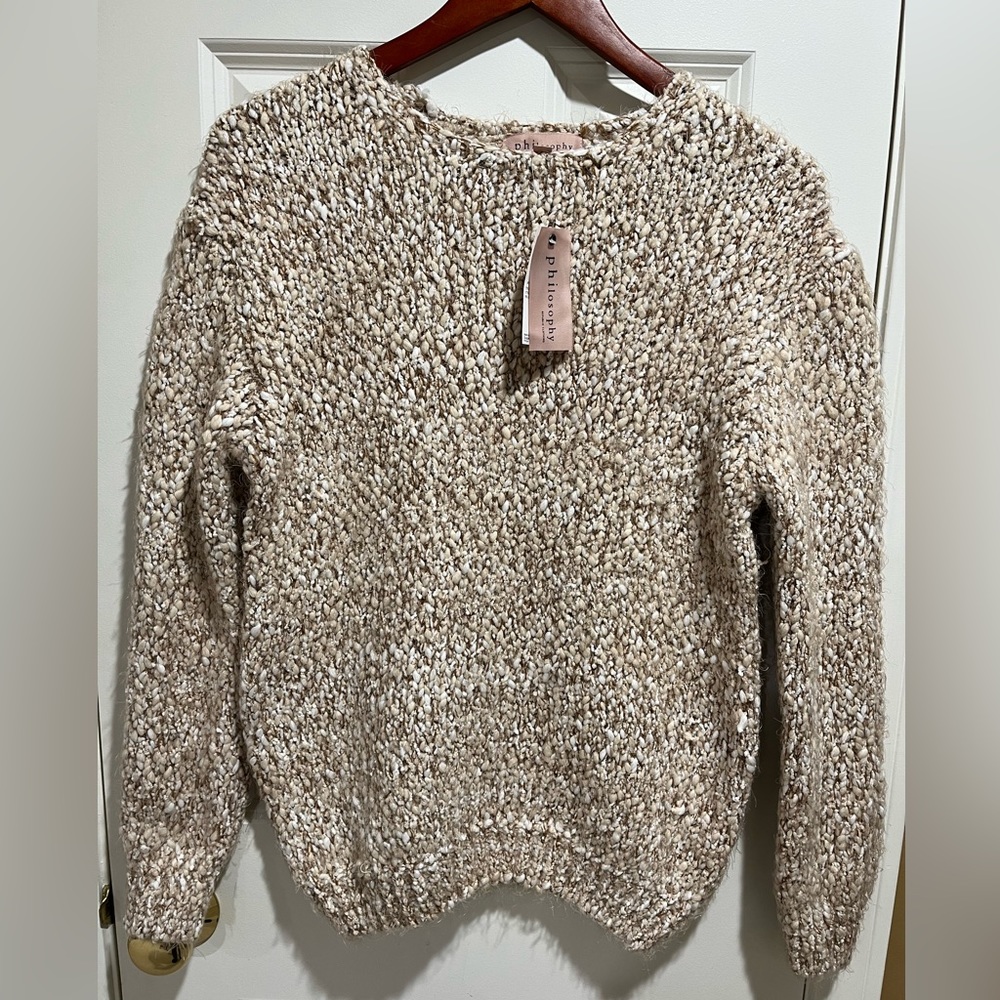 NWT Philosophy Women’s Size S Sweater